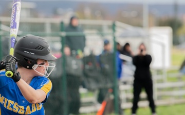 Wiesbaden High School hosts inaugural softball and baseball games