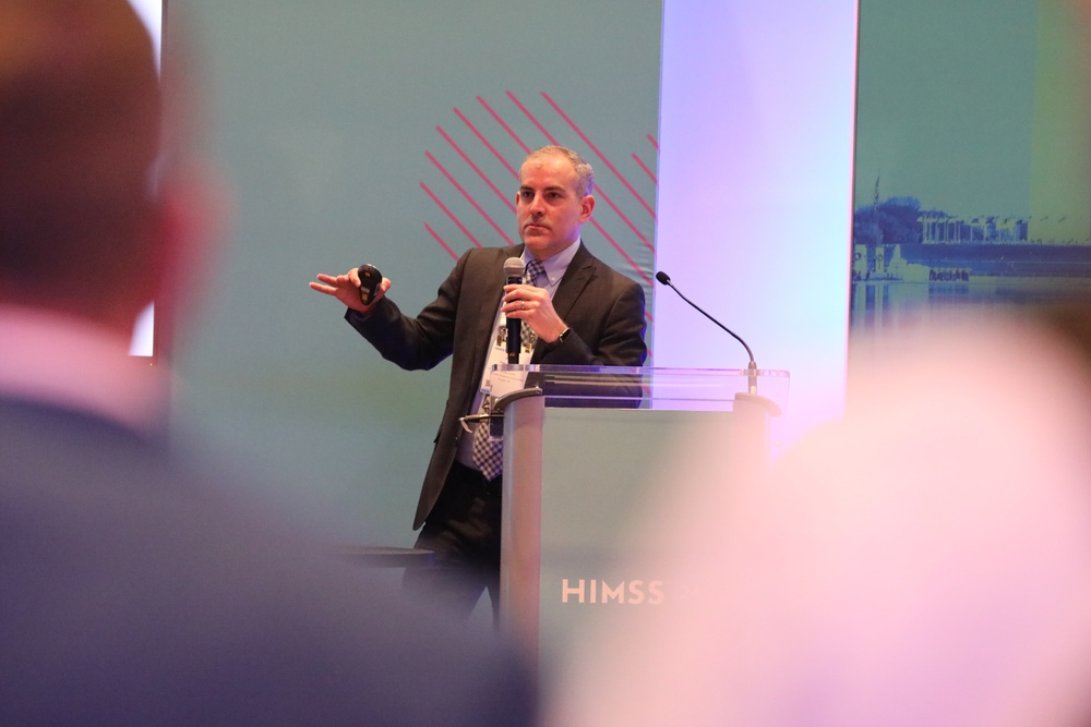 Dr. Jesus Caban Speaks at HIMSS 2024