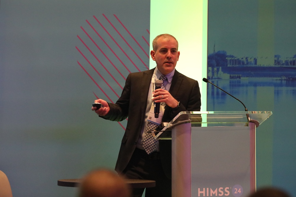 Dr. Jesus Caban Speaks at HIMSS 2024