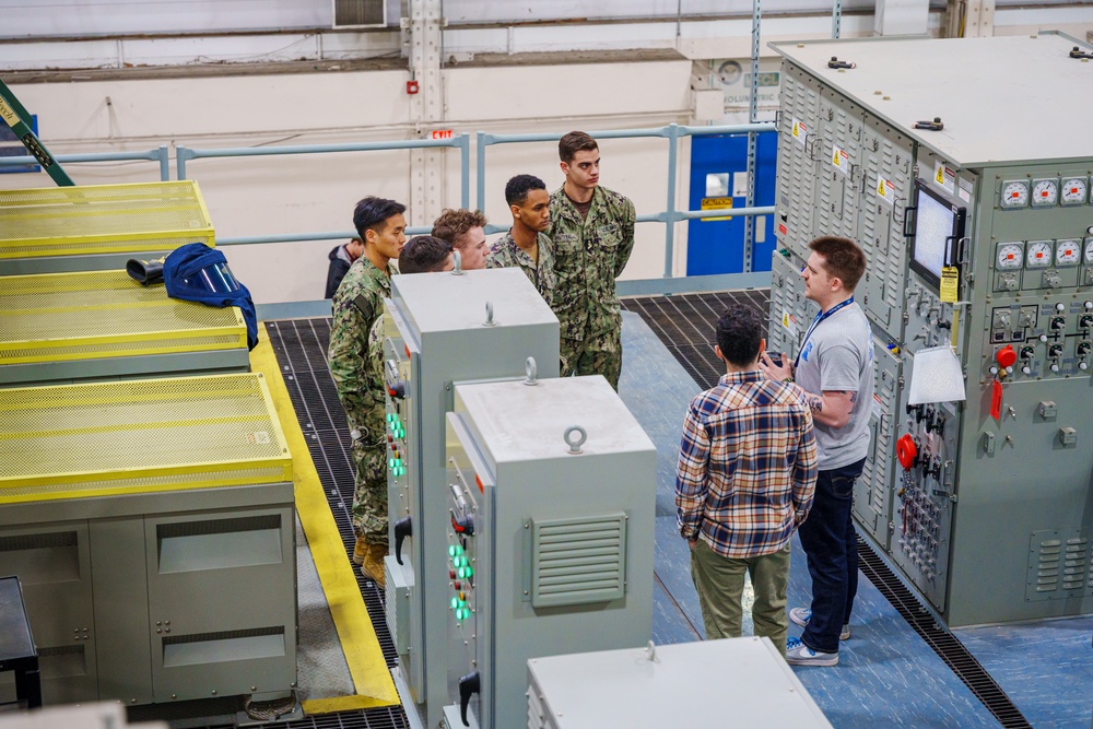 USNA Midshipmen Visit on March 6, 202