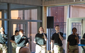 Musical medicine: US Army musicians lift spirits at Stockholm hospita