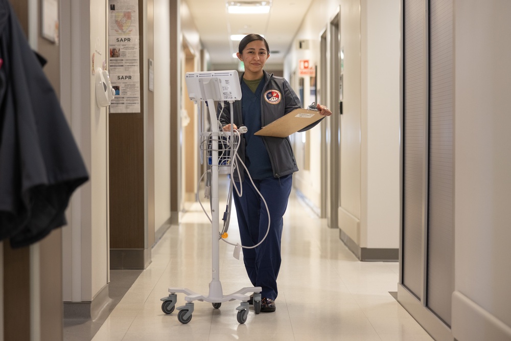 Hospital Corpsman 2nd Class Alejandra Deleon; 2nd Marine Logistics Group Warrior of the Week
