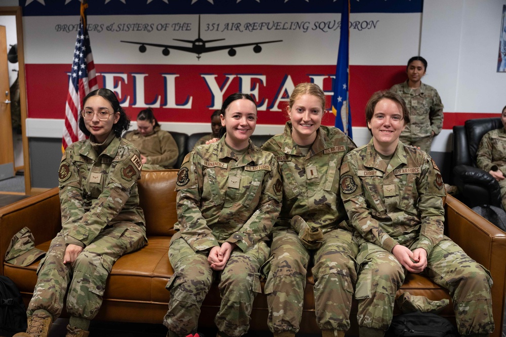 351st ARS hosts incentive flight celebrating Women's History Month