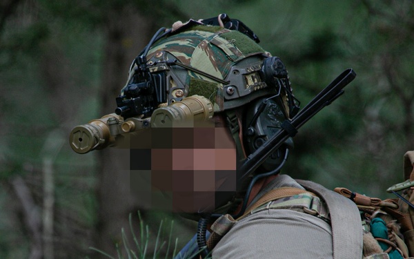 Greek special operations forces soldiers conduct ambush operations at Trojan Footprint 2024