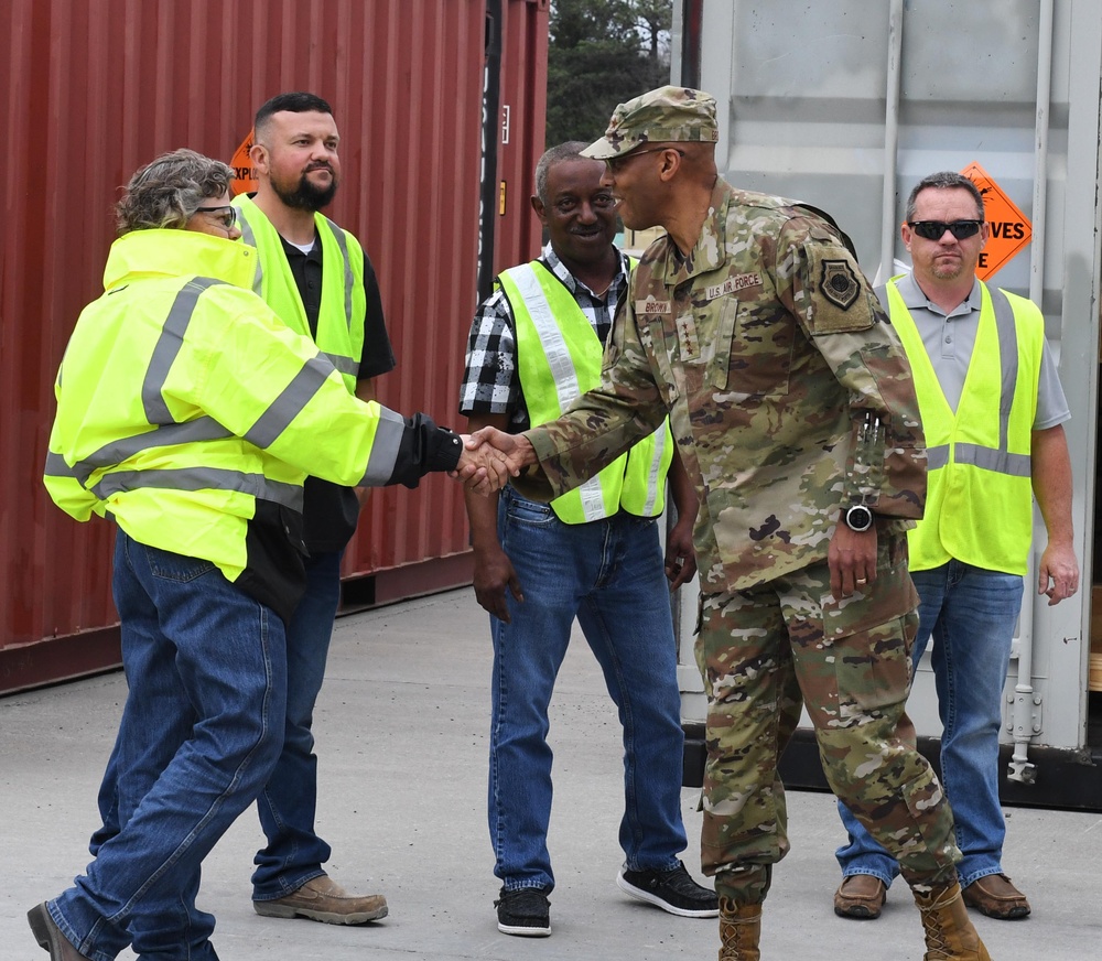 McAlester Army Ammunition Plant welcomes Chairman of the Joint Chiefs of Staff