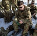 U.S. Soldier Tries Norwegian Ration