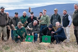 LEAD environmental division postures installation for northern bobwhite quail reintroduction