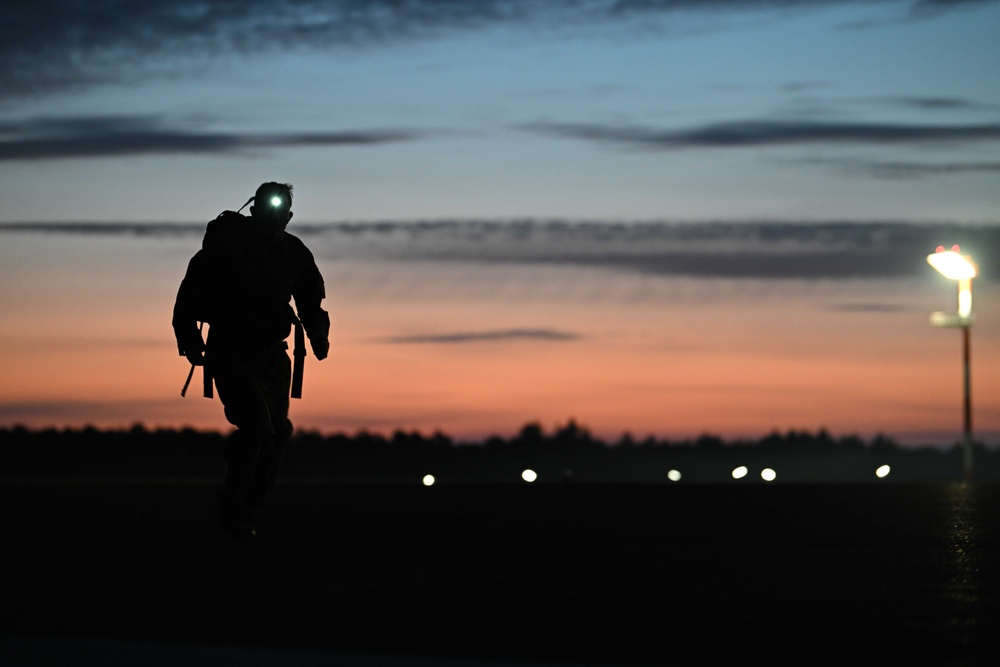 Spangdahlem AB conducts Norwegian Foot March