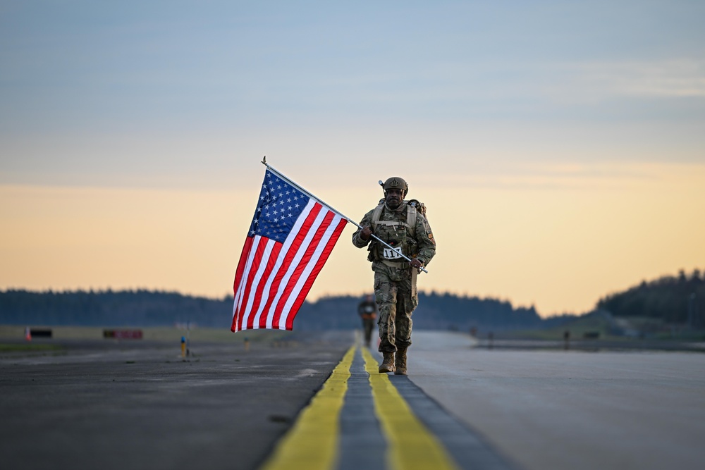 Spangdahlem AB conducts Norwegian Foot March