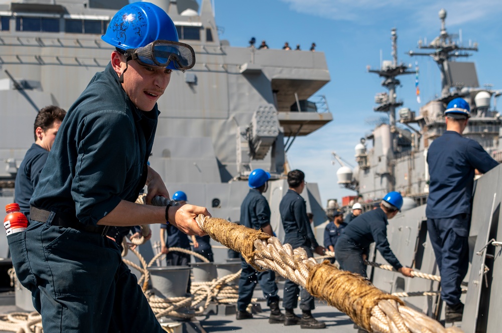 USS New York Underway Operations