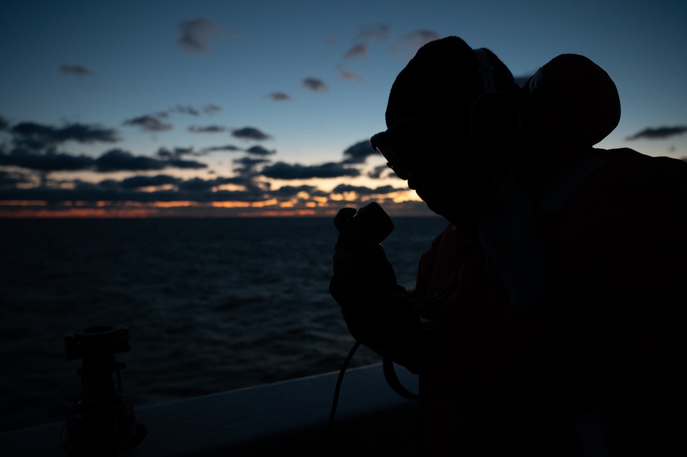 USS New York Underway Operations