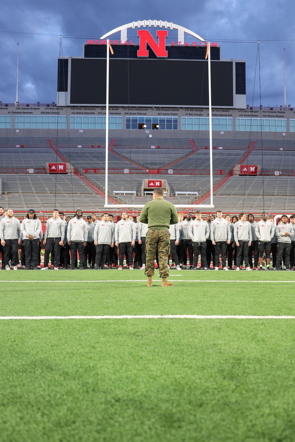 University of Nebraska Football (Lincoln) - U.S. Marines