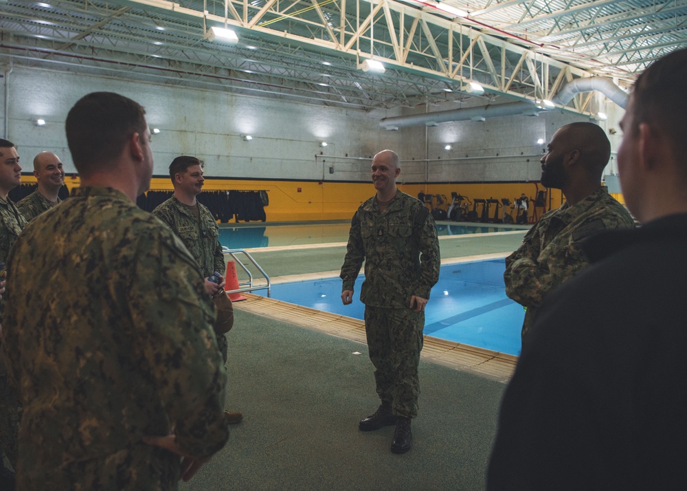 Navy Talent Acquisition Group (NTAG) Sailors Tour Recruit Training Command