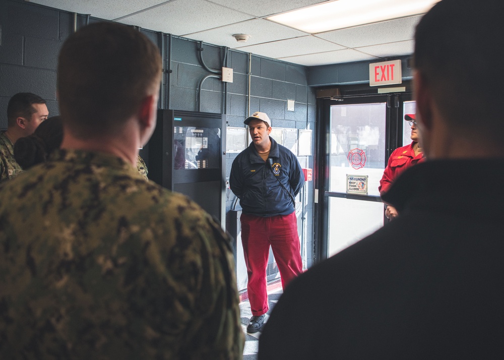 Navy Talent Acquisition Group (NTAG) Sailors Tour Recruit Training Command
