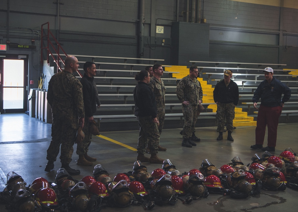 Navy Talent Acquisition Group (NTAG) Sailors Tour Recruit Training Command