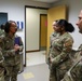 Lt. Col. Merritt consults with 9MDG active-duty clinic Airmen