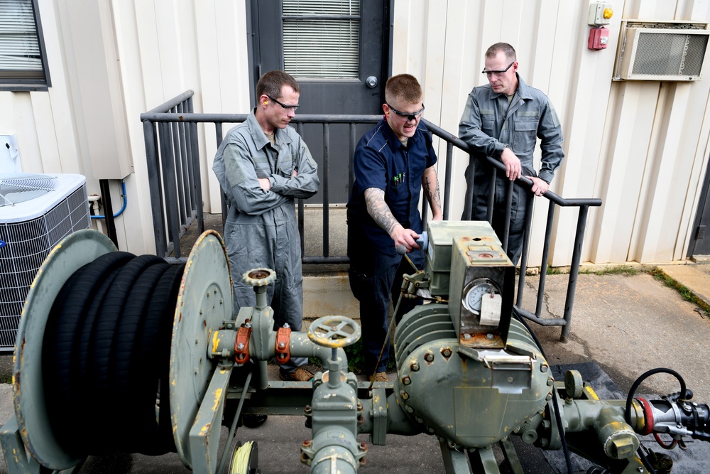 Working With Weasels: 20 LRS Refueler Maintenance