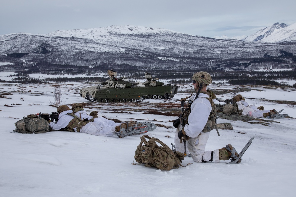 American and Norwegian Forces Work Together