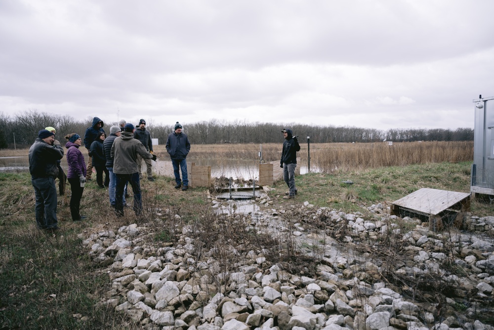 Discussing the Progress of GLRI-Funded P-Optimal Wetland