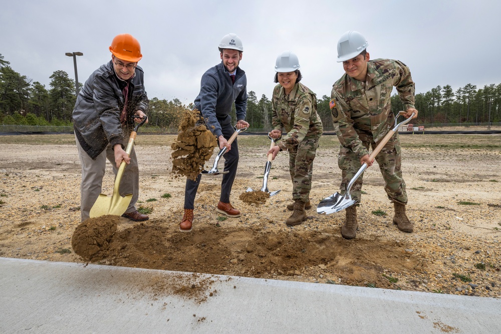 Groundbreaking ceremony held for 21st WMD-CST Ready Building