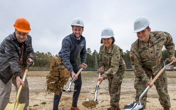 Groundbreaking ceremony held for 21st WMD-CST Ready Building
