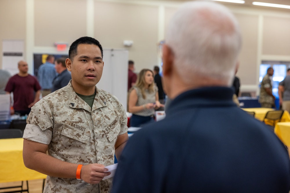 Hiring Our Heroes Skillbridge Expo at Camp Lejeune 2024