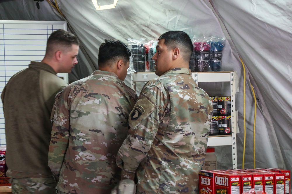 Sustainment Soldiers open post exchange in Karliki Poland