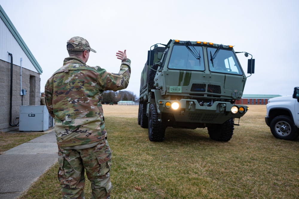 Connecticut Air Guard unit tests battle management system of the future.