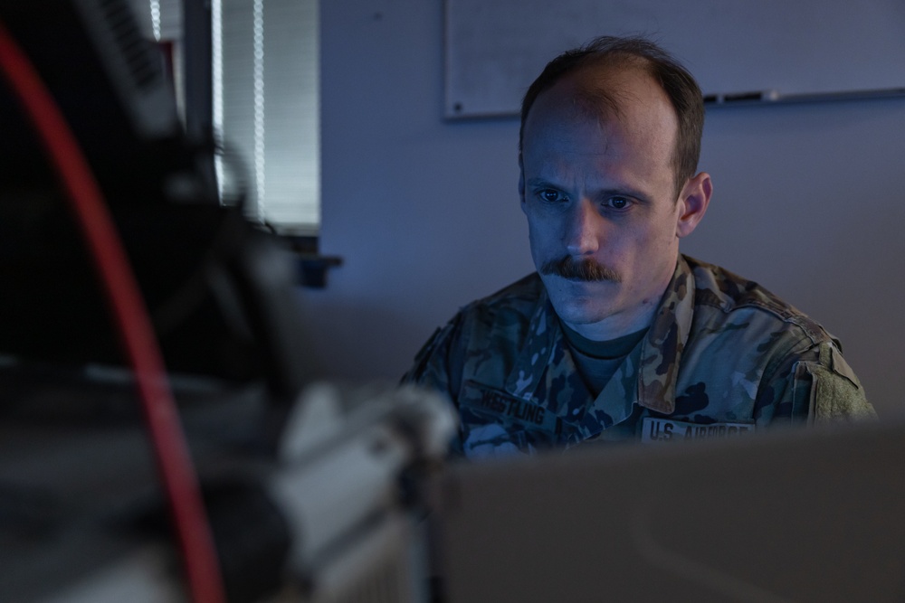 Connecticut Air Guard unit tests battle management system of the future.