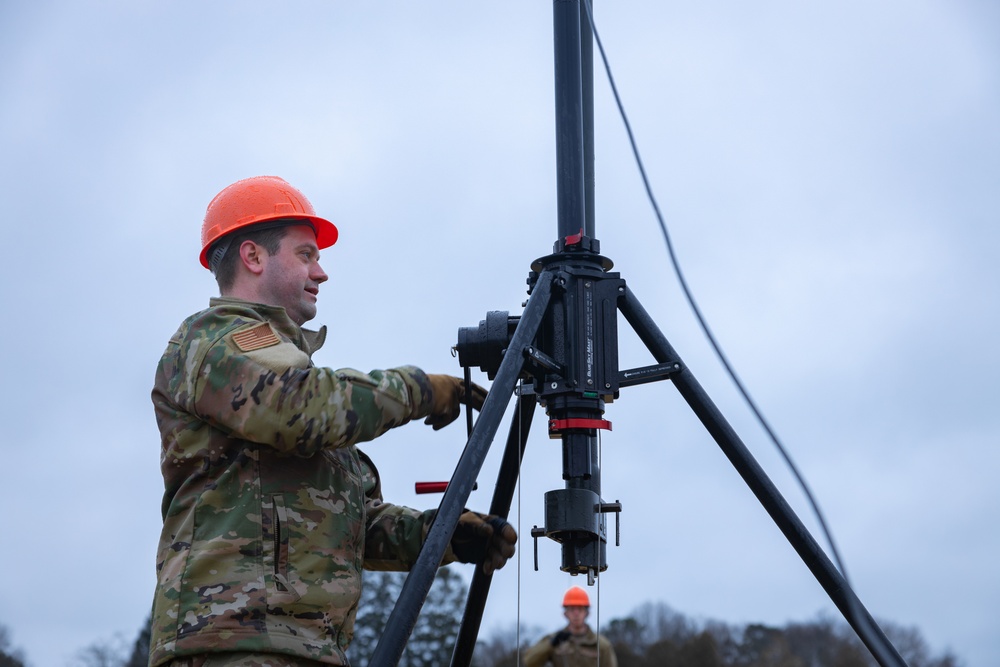 Connecticut Air Guard unit tests battle management system of the future.