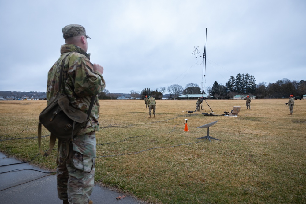 Connecticut Air Guard unit tests battle management system of the future.