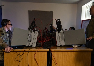 Connecticut Air Guard unit tests battle management system of the future.