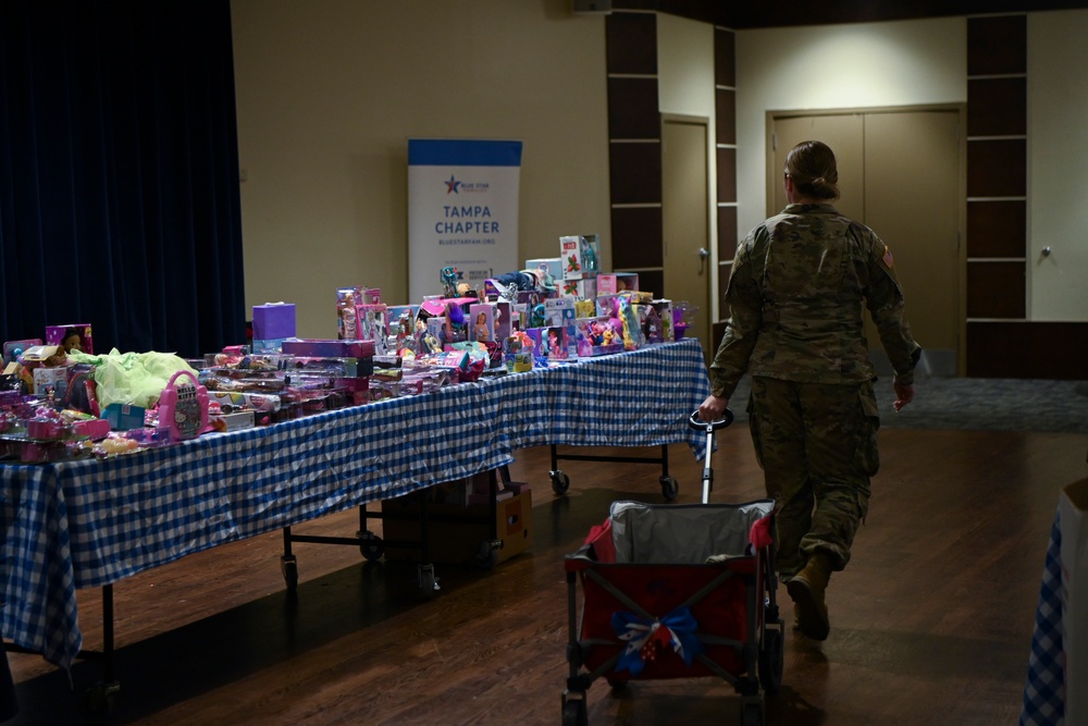 Blue Star Families support MacDill during Nourish the Service event