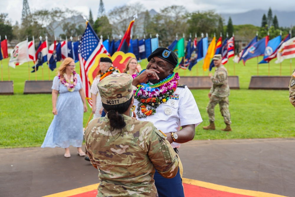 25th Infantry Divsion Celebration of Service (Retirement) Ceremony, 8 March 2024