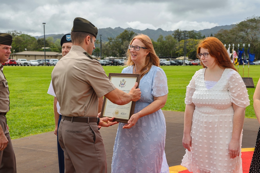 25th Infantry Divsion Celebration of Service (Retirement) Ceremony, 8 March 2024