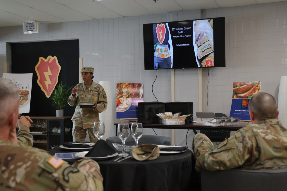 25th Infantry Division opens the Culinary Outpost Holistic Health Meal Hub