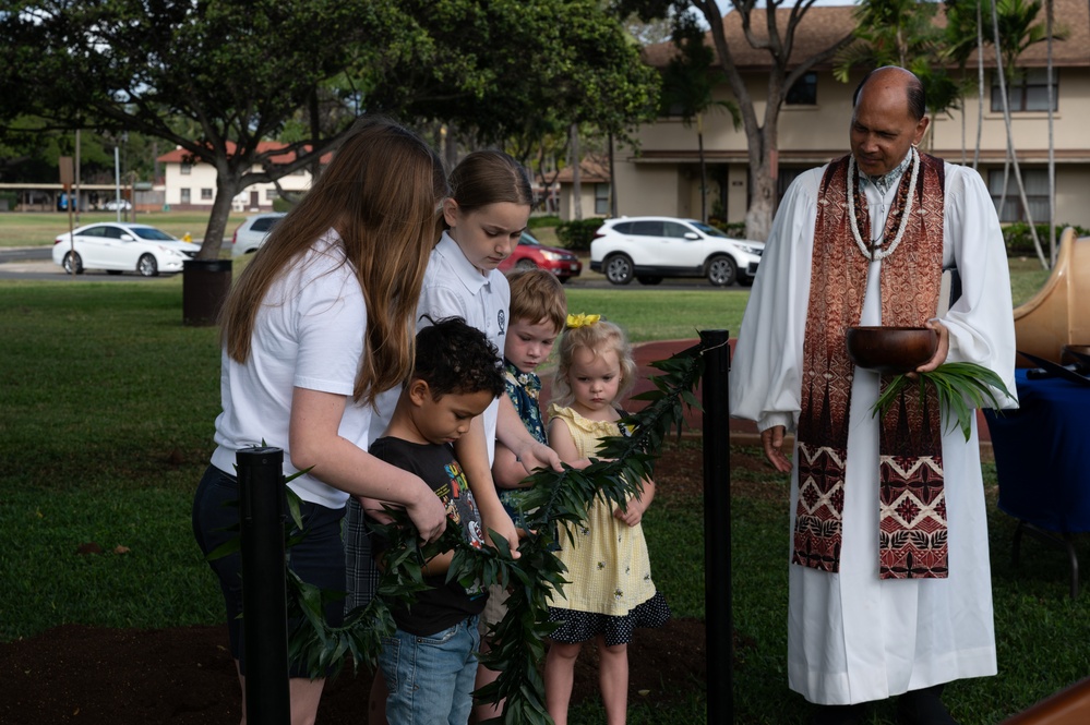 Team Hickam breaks ground on new all-abilities playground