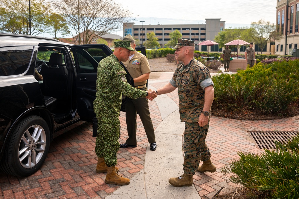 South American Marine Corps leaders visit New Orleans, U.S. Marine Corps Forces, South