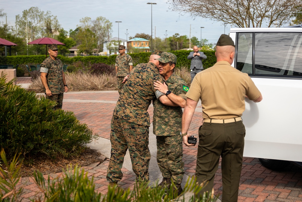 South American Marine Corps leaders visit New Orleans, U.S. Marine Corps Forces, South