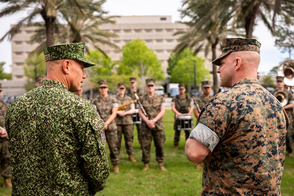 South American Marine Corps leaders visit New Orleans, U.S. Marine Corps Forces, South