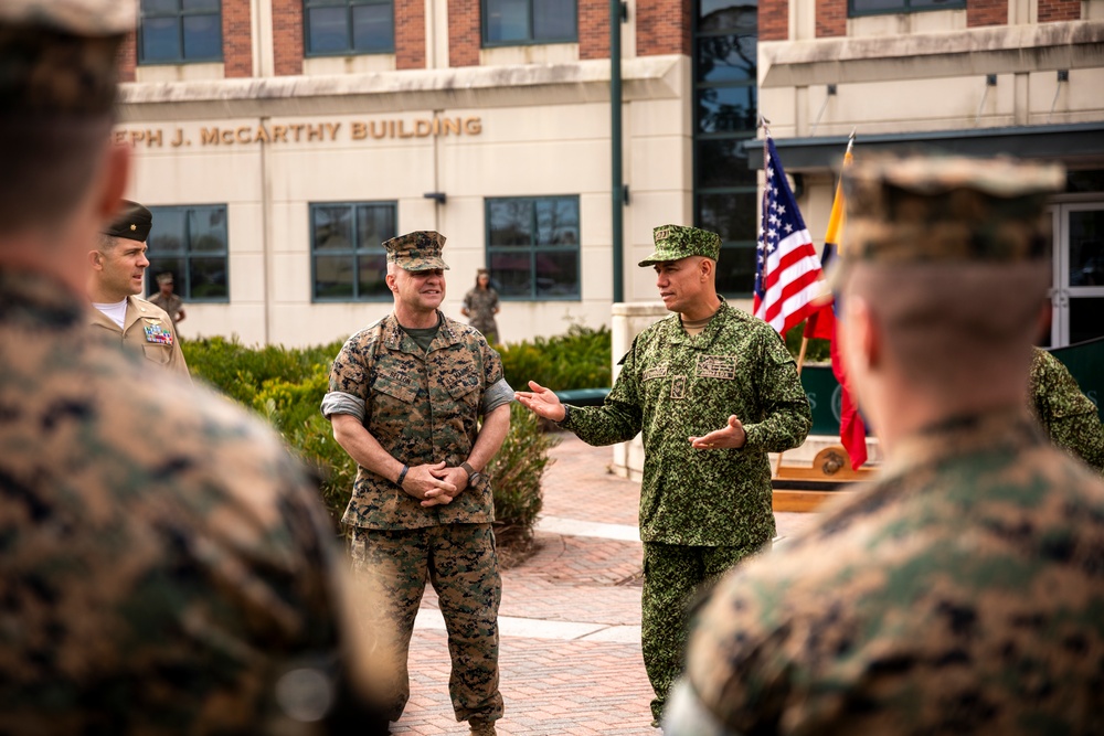 South American Marine Corps leaders visit New Orleans, U.S. Marine Corps Forces, South
