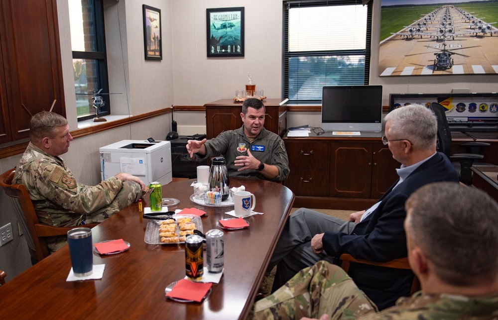 CMSAF #14 Murray visits Moody