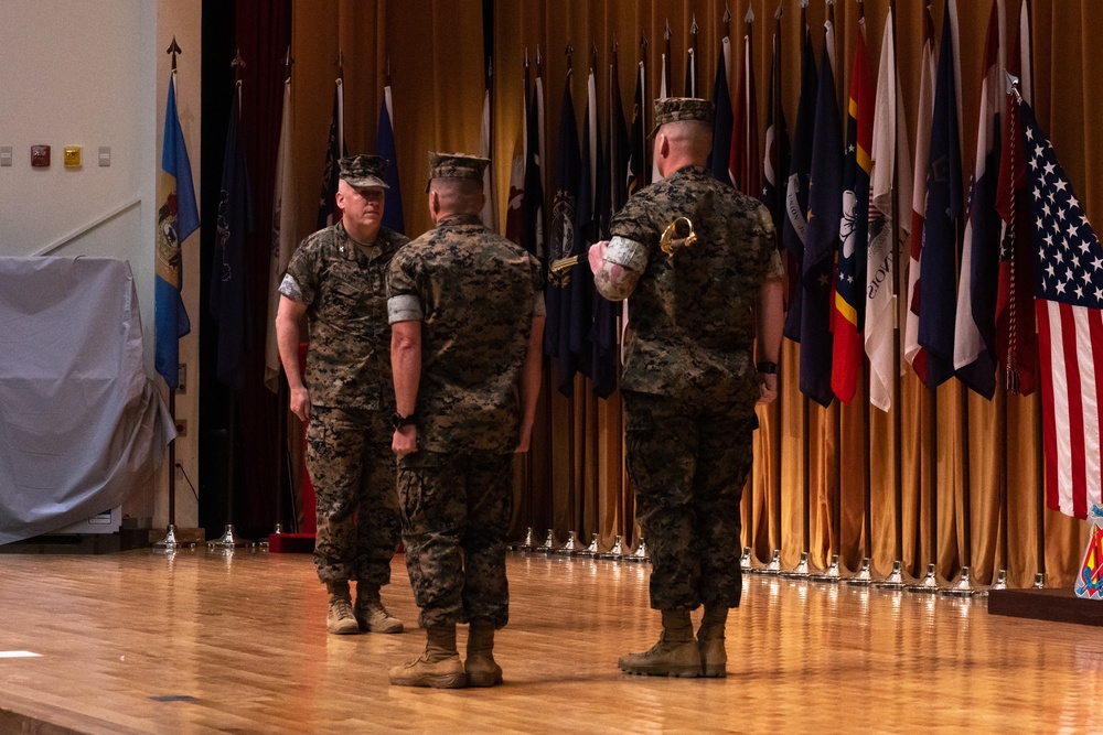 4th Marine Regiment Sgt. Maj. Relief and Appointment