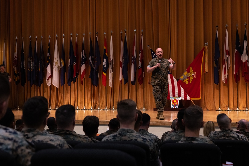 4th Marine Regiment Sgt. Maj. Relief and Appointment
