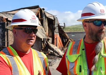 First commercial debris removal in Lahaina