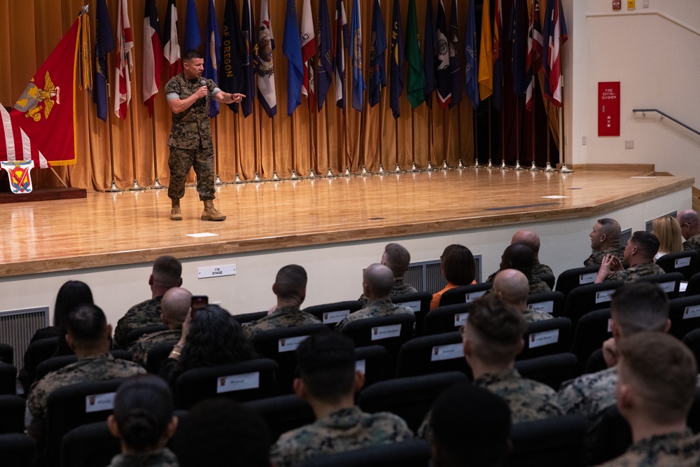 4th Marine Regiment Sgt. Maj. Relief and Appointment