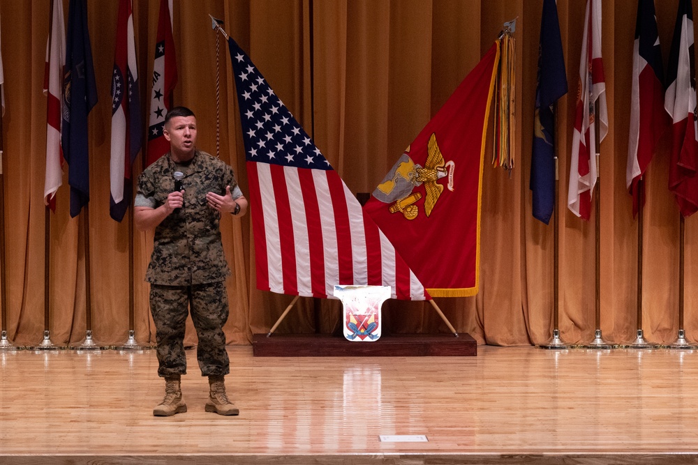 4th Marine Regiment Sgt. Maj. Relief and Appointment