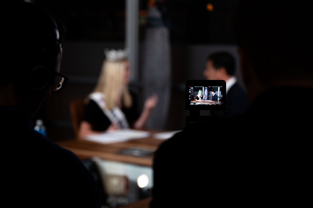 Media Interviews with Miss America