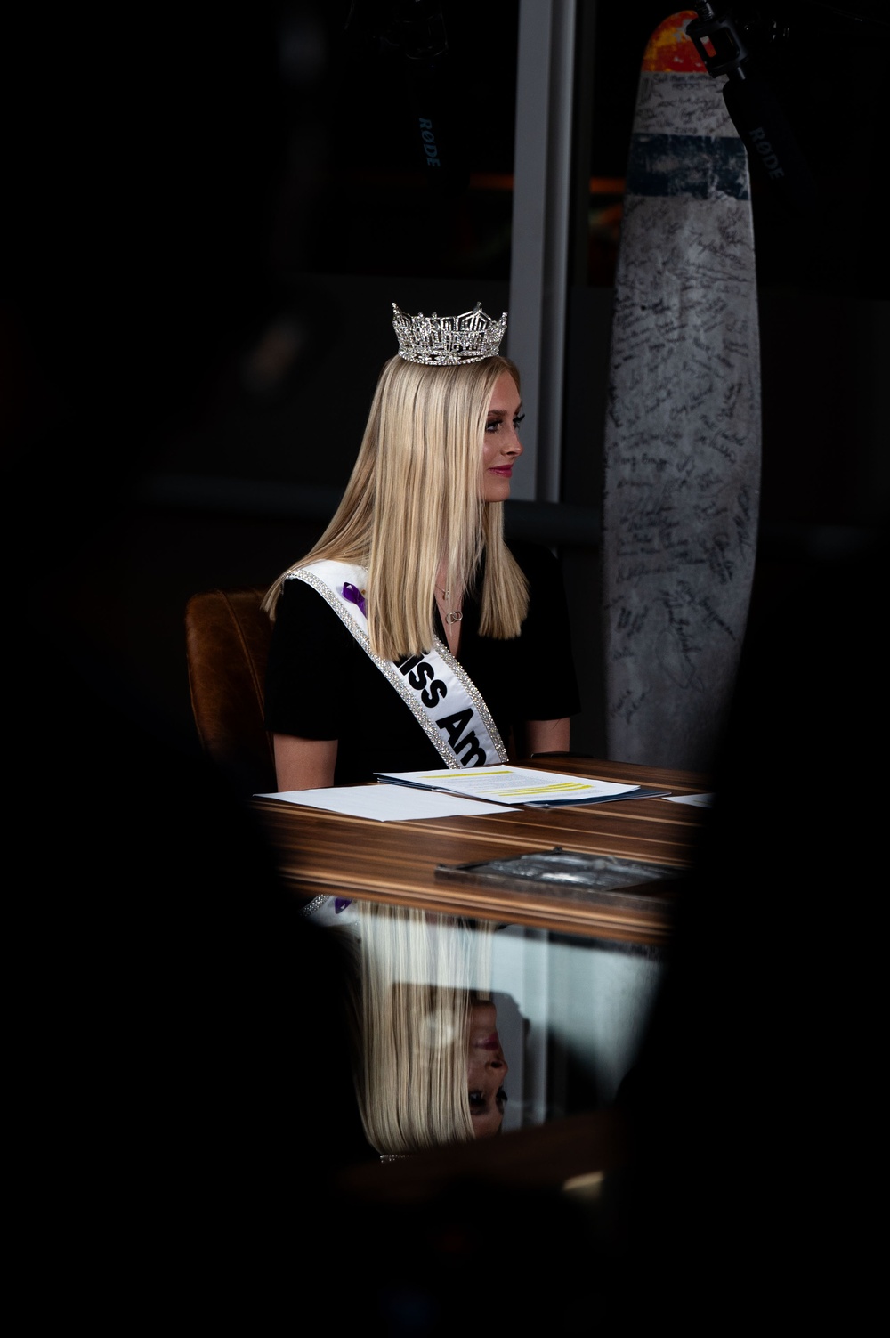 Media Interviews with Miss America