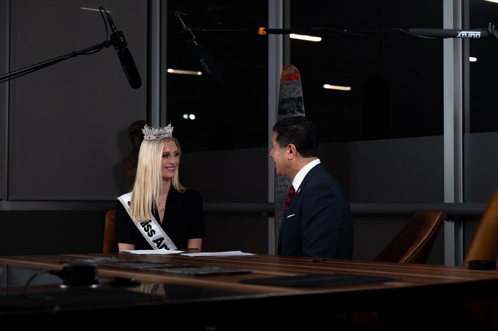 Media Interviews with Miss America